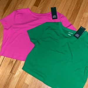 Bundle of Wild Fable Cropped T shirts